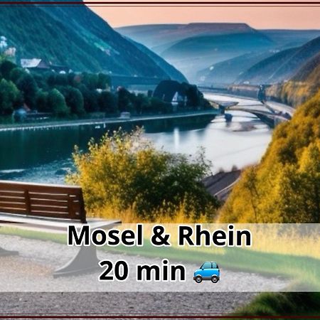 Smallsaigon Apartment Mit Guter Anbindung Zwischen Mosel Und Rhein Leiningen Luaran gambar