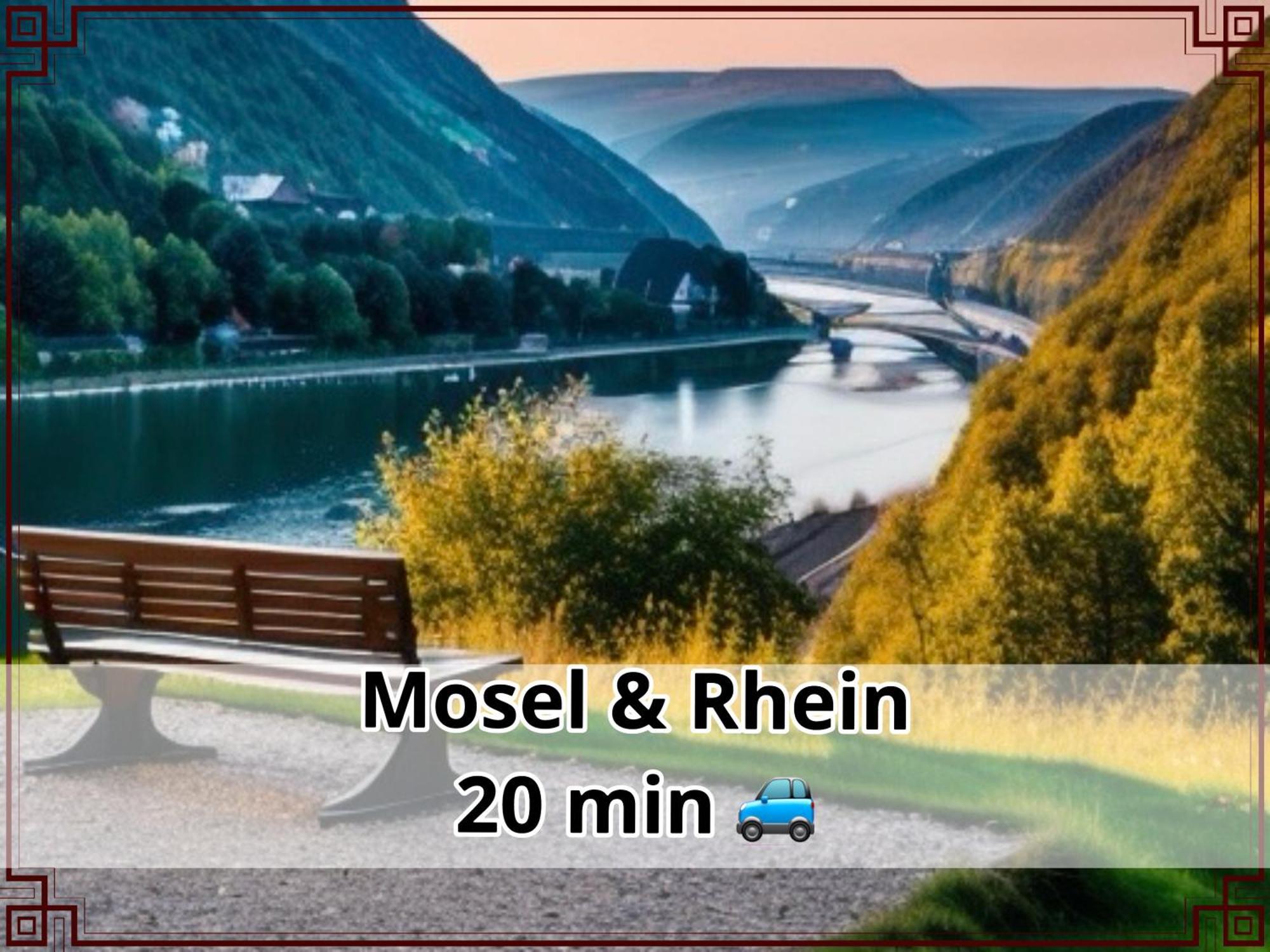 Smallsaigon Apartment Mit Guter Anbindung Zwischen Mosel Und Rhein Leiningen Luaran gambar
